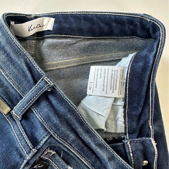 Kancan Jeans Womens 26 5 High Rise Dana Raw Hem Skinny Stretch Jeans - Picture 5 of 6